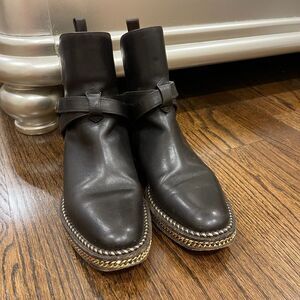 Authentic Christian Louboutin leather boots